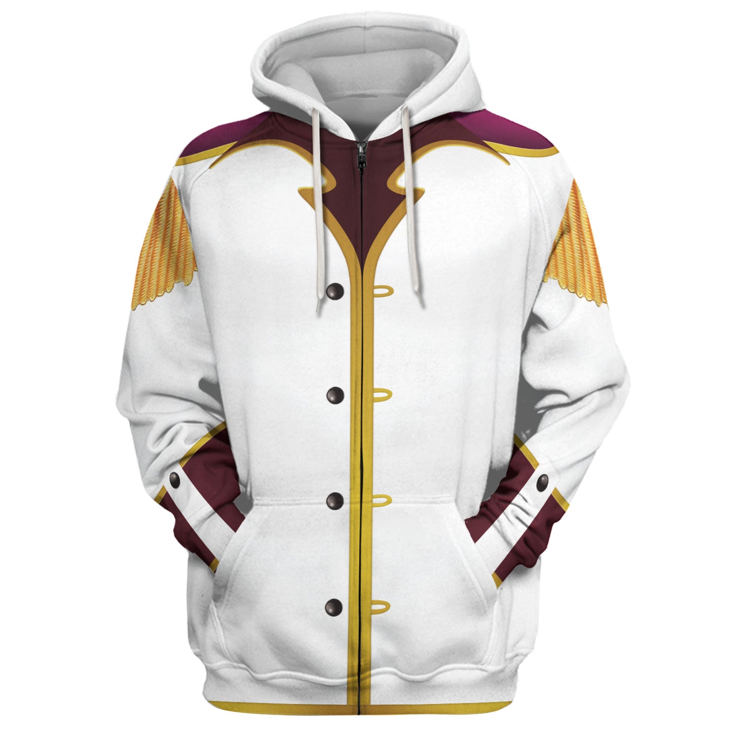 CustomsPig WhiteBeard Costumes Hoodie Sweatshirt T-shirt Tracksuit