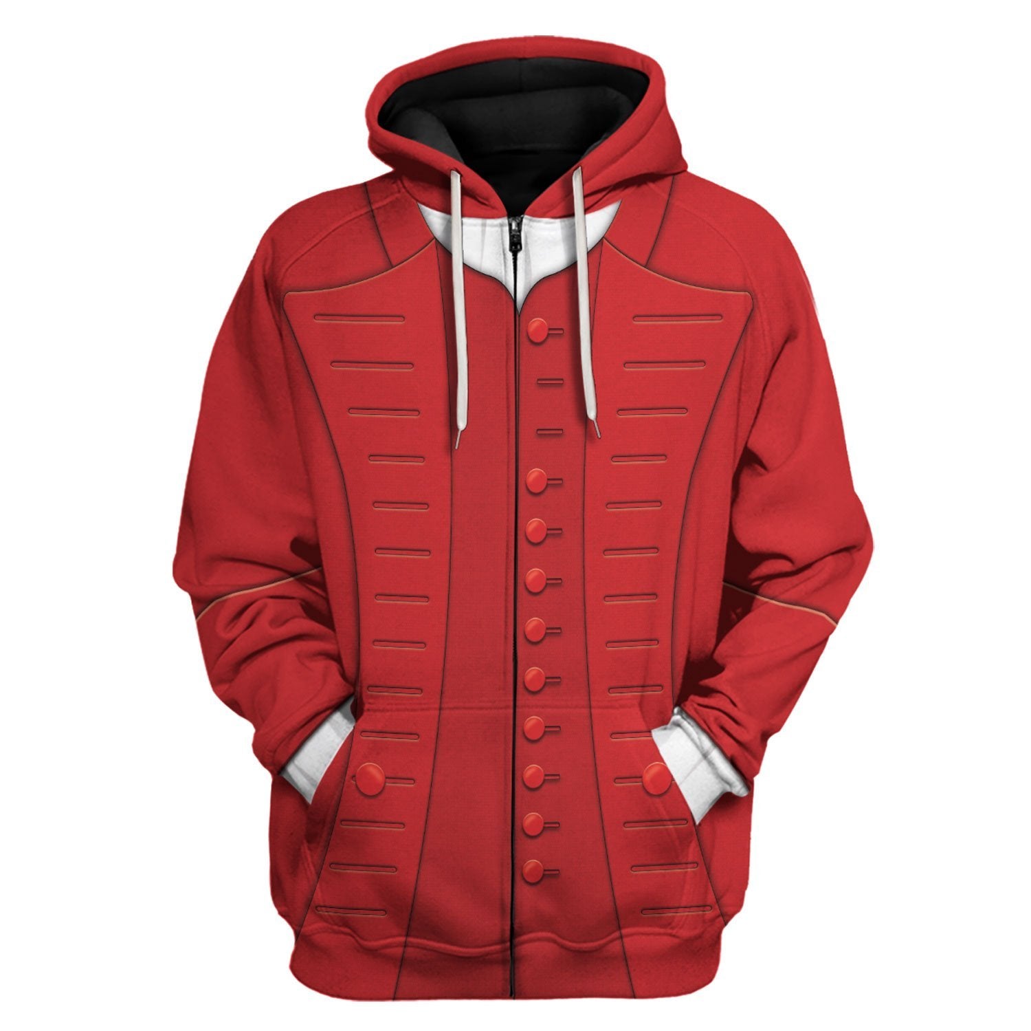 Samuel Adams Zip Fleece Hoodie / S Vn268