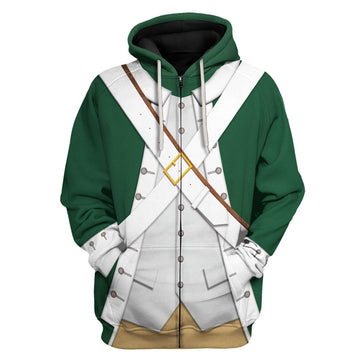Pirates - Continental Marine 1775 Fleece Zip Hoodie