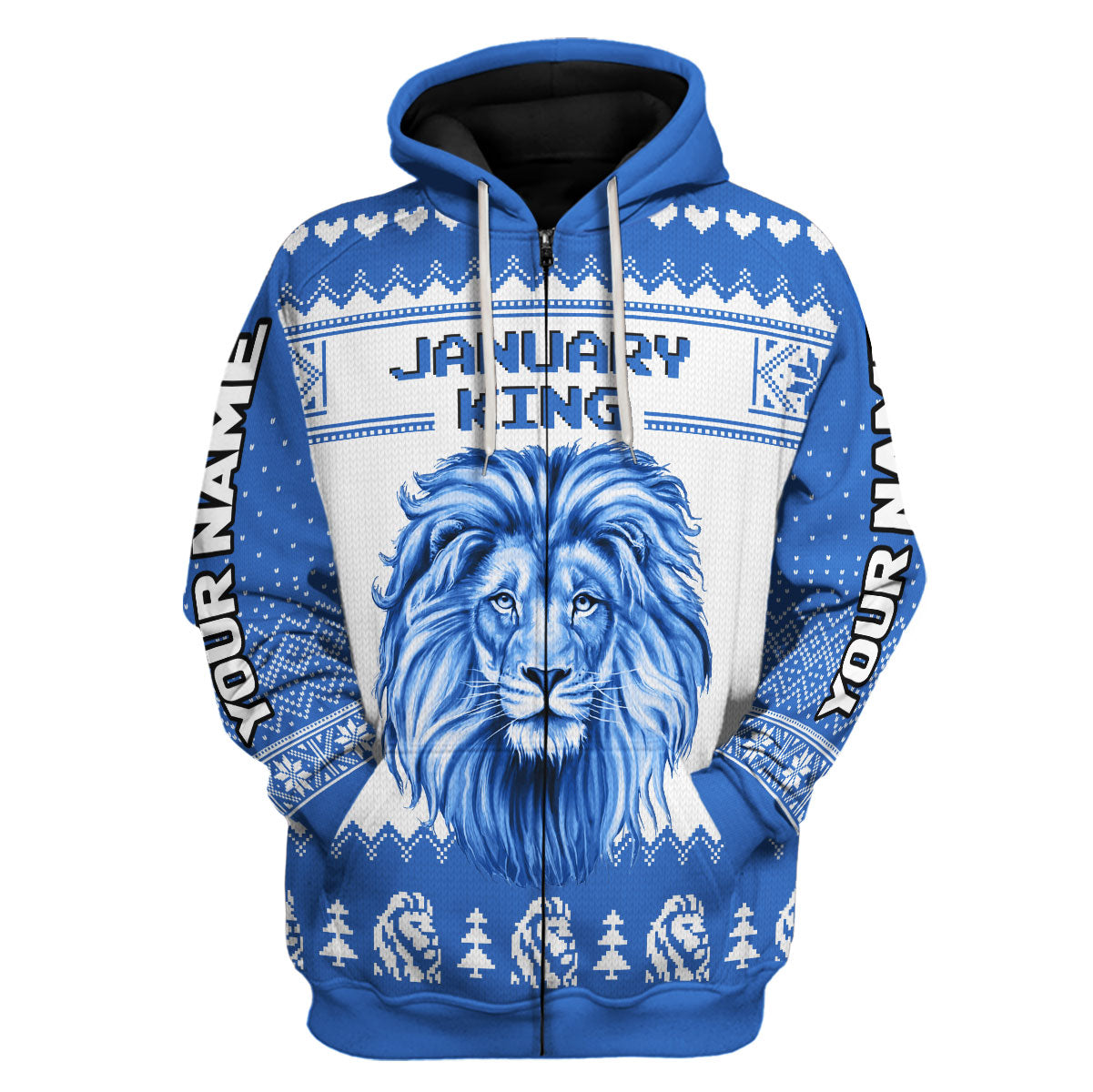 CustomsPig Personalized Tops January Guy All Over Printed