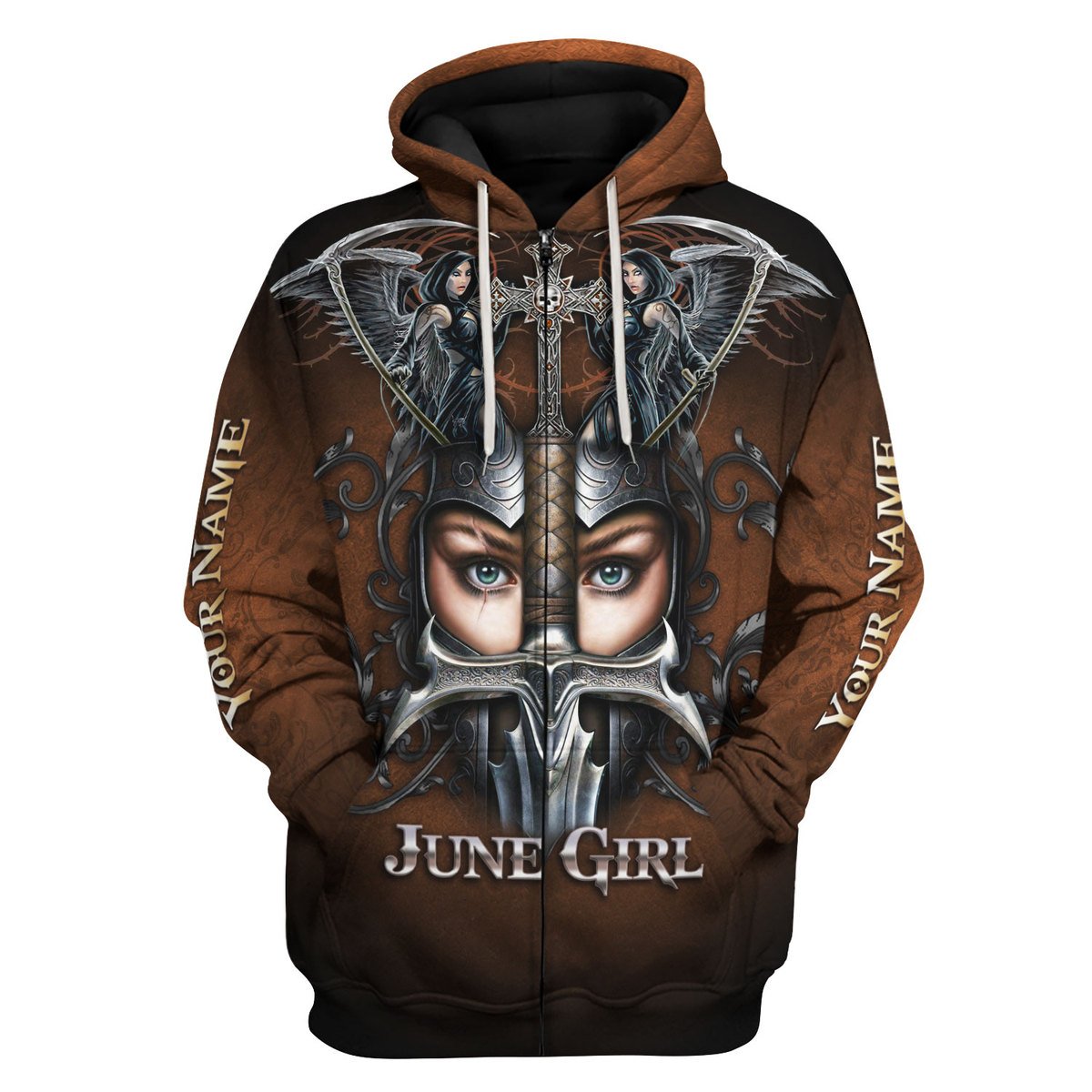 Personalized Tracksuit June Girl All Over Printed