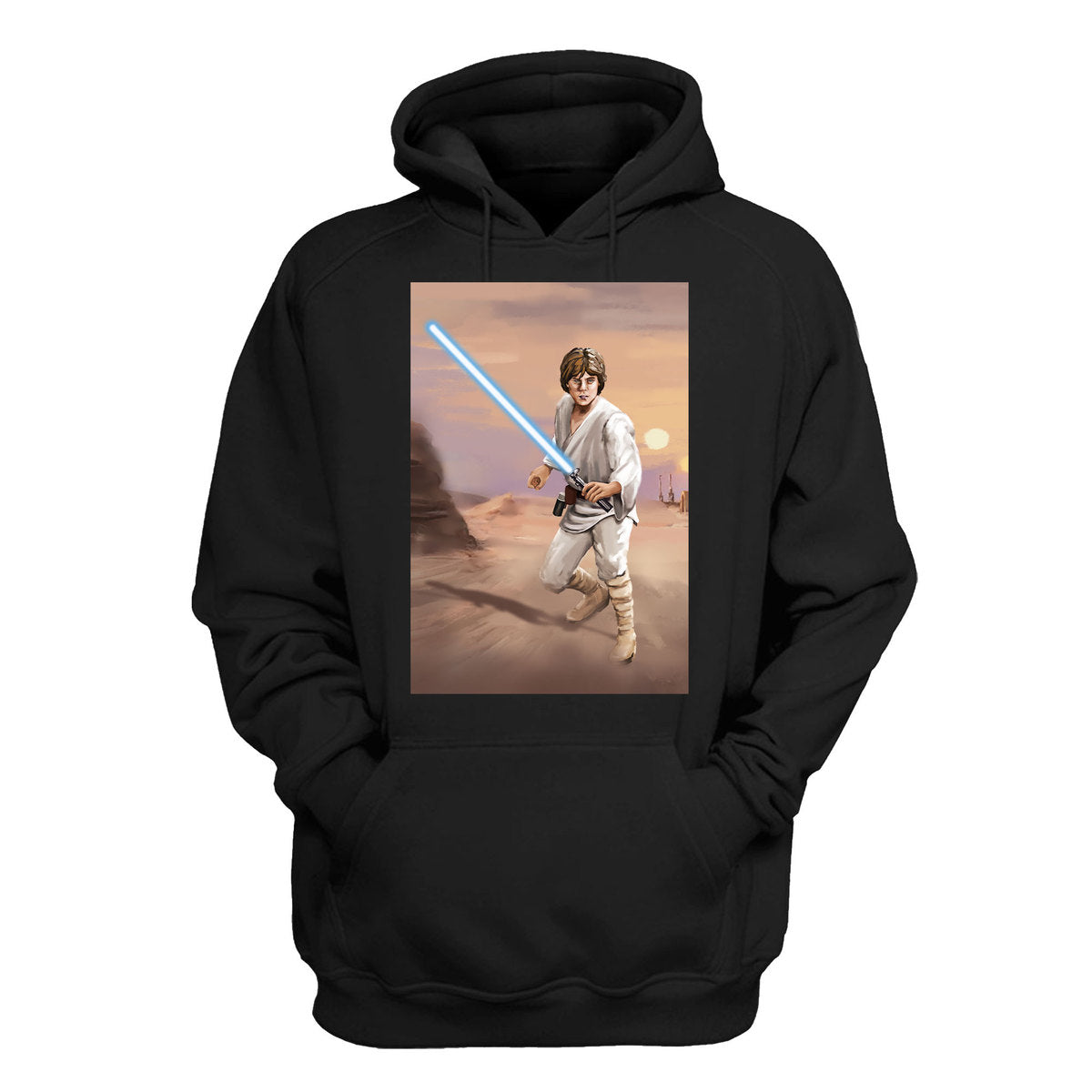 Luke Skywalker - Custom 2D Hoodie