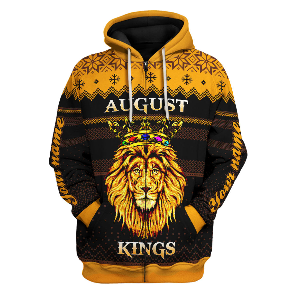CustomsPig Personalized Tops August Guy All Over Printed
