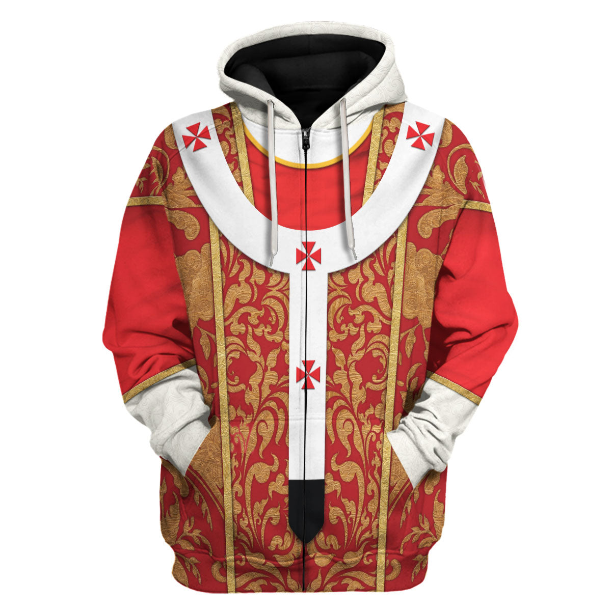 Tracksuit Tops Pullover Sweatshirt Pope John Paul II 3D Apparel