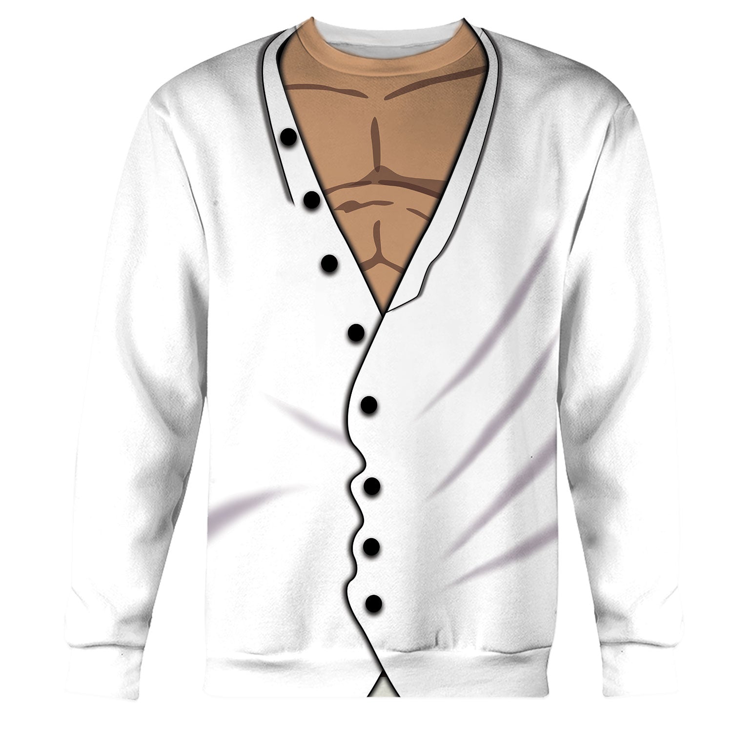 CustomsPig Shanks Costumes Hoodie Sweatshirt T-shirt Tracksuit