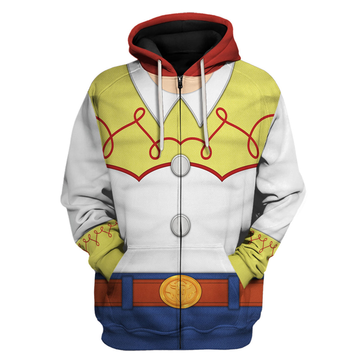 CustomsPig Jessie Costumes Hoodie Sweatshirt T-Shirt Tracksuit