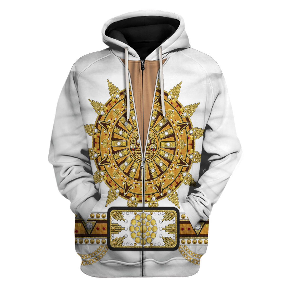 CustomsPig Elvis Presley Sun Dial Elvis Sweat Suit Costume Hoodie Sweatshirt T-Shirt Tracksuit