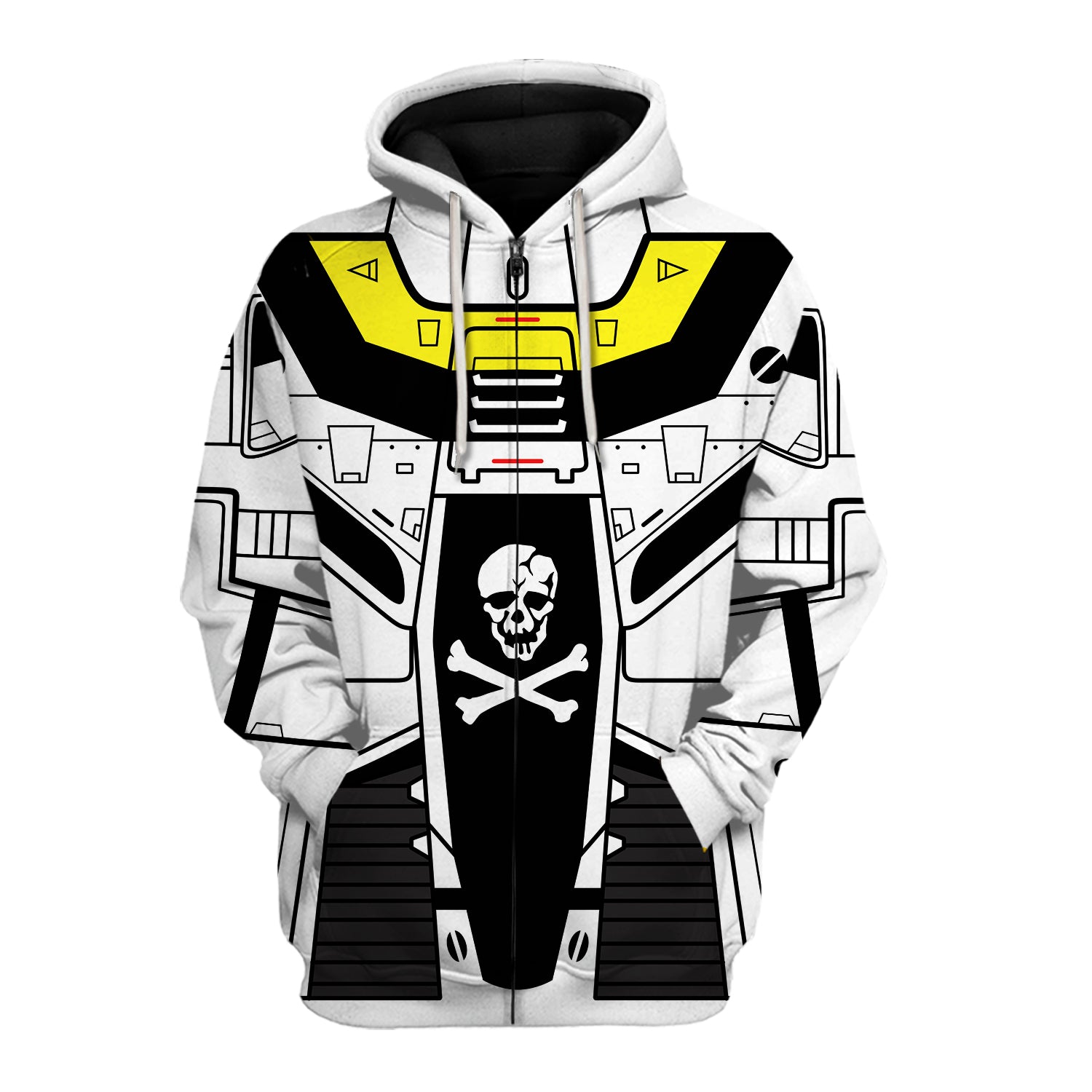 CustomsPig Robotech Skull One Valkyrie Costumes Hoodie Sweatshirt T-shirt Tracksuit