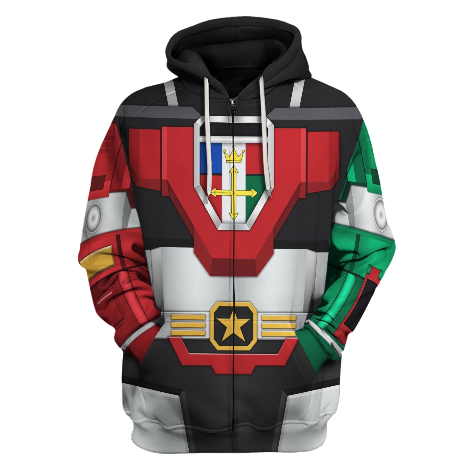 CustomsPig Robot Dou Voltron Costumes Hoodie Sweatshirt T-Shirt Tracksuit