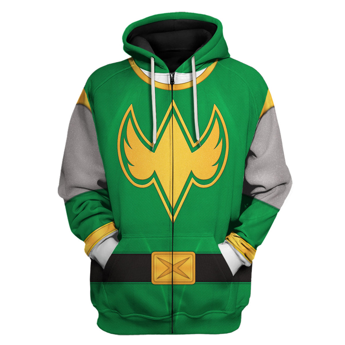 Green Ranger Power Rangers Ninja Storm   Cosplay Tracksuit