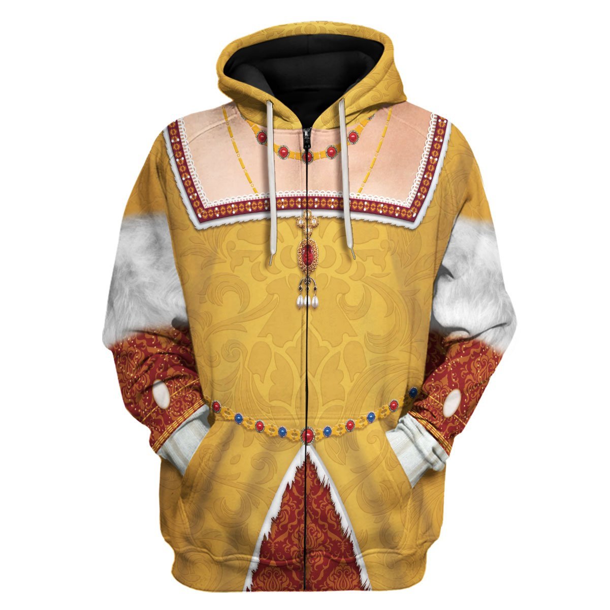 Catherine Parr Fleece Zip Hoodie