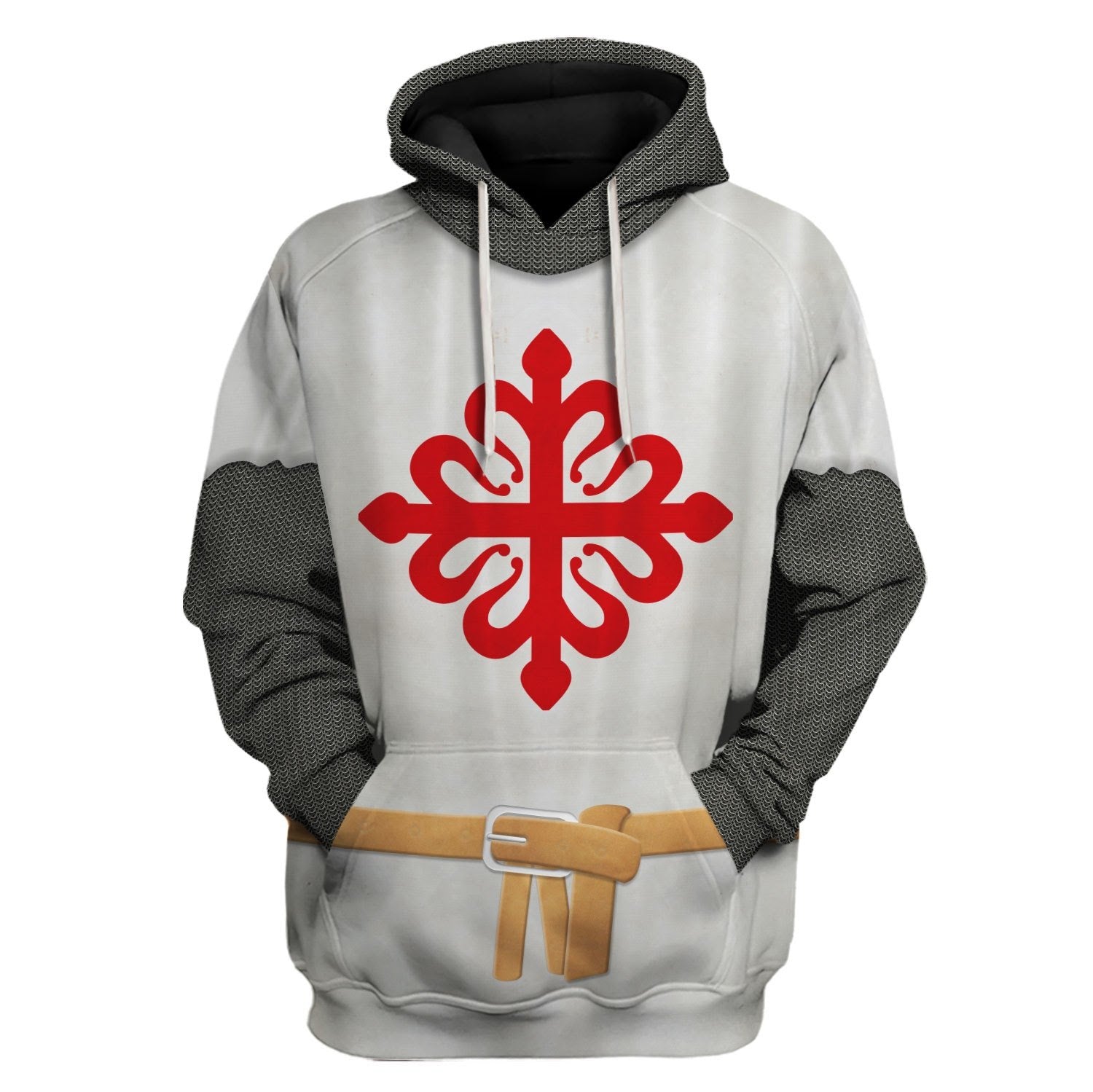 Knights With The Order Of Calatrava Fleece Hoodie / S Qm679
