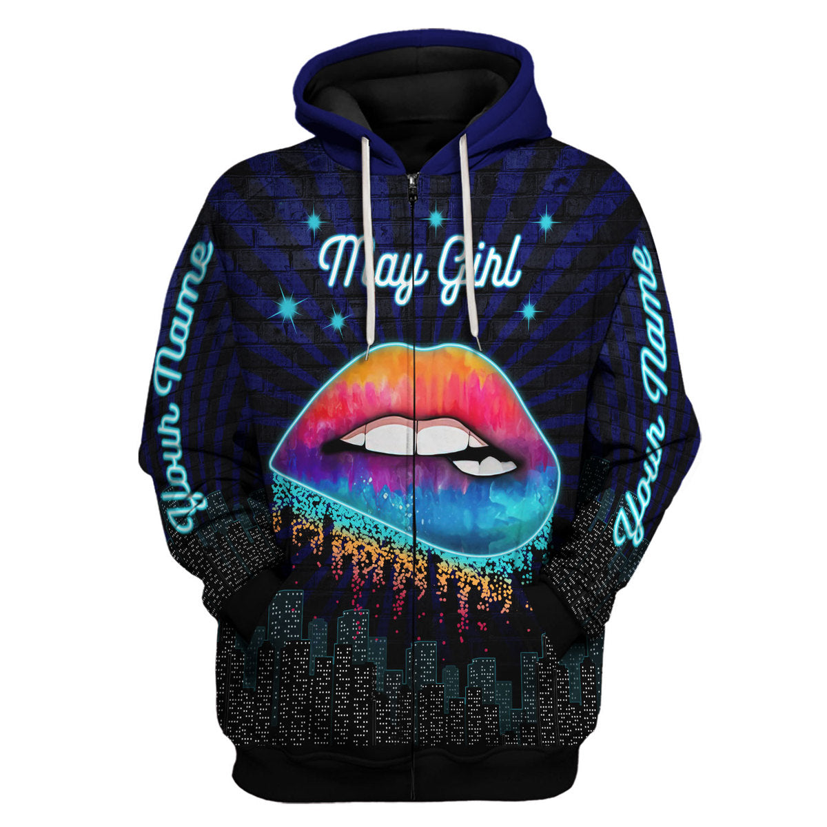 CustomsPig Personalized Tops May Girl All Over Printed