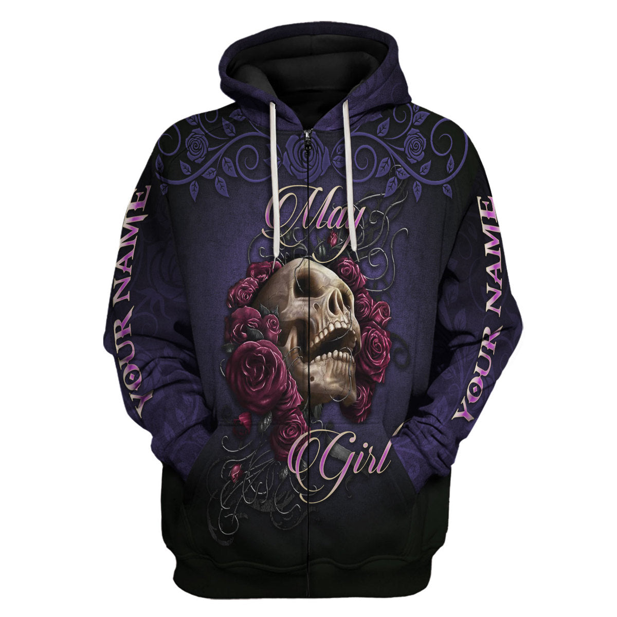 CustomsPig Personalized Tops I'm A May Girl All Over Printed