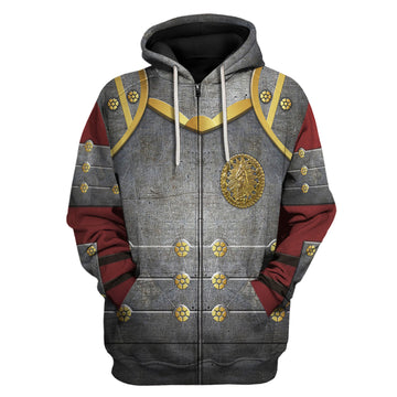 Polish hussars Fleece Zip Hoodie