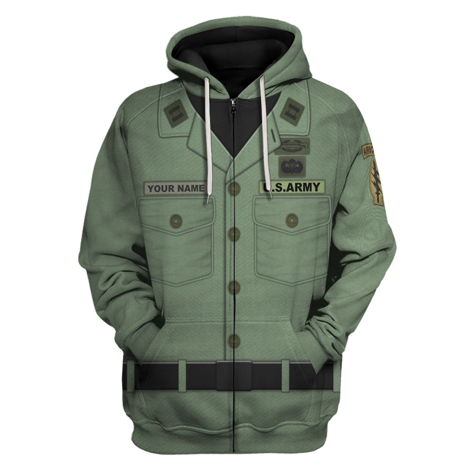OG-107 American Military Uniform/ OG-107 Cotton Sateen Utility Uniform