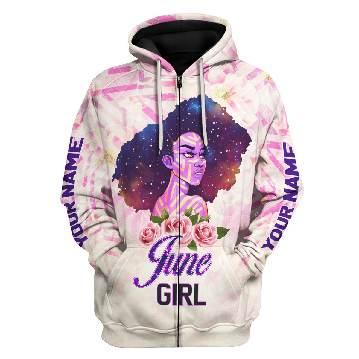 CustomsPig Personalized Tops June Girl All Over Printed