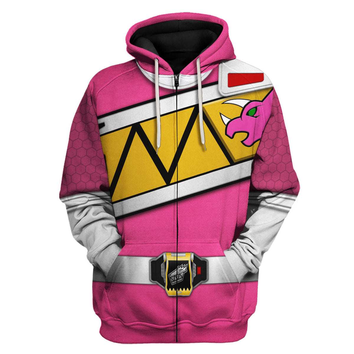 Pink Ranger of the Dino Charge Rangers Cosplay Tracksuit
