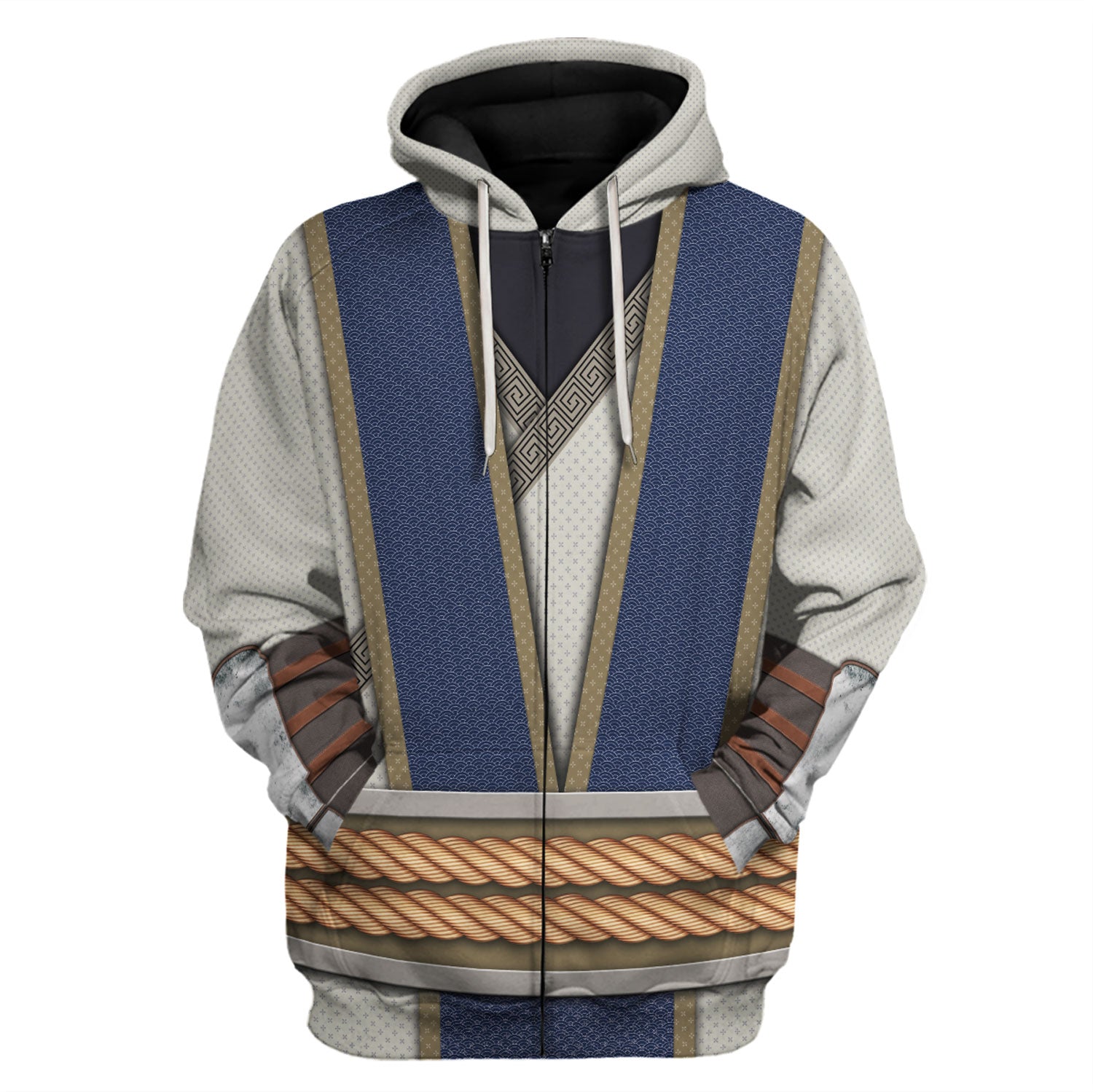 CustomsPig Raiden Mortal Kombat Costumes Hoodie Sweatshirt T-shirt Tracksuit