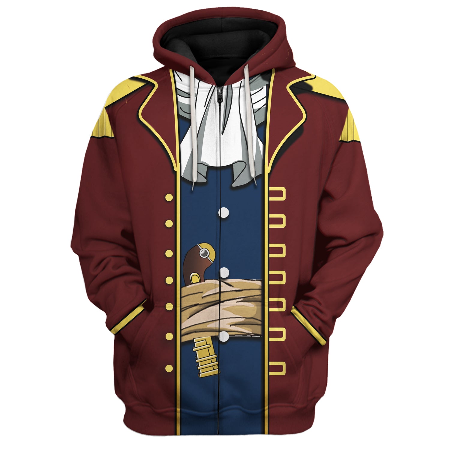 CustomsPig Gol D. Roger Costumes Hoodie Sweatshirt T-shirt Tracksuit