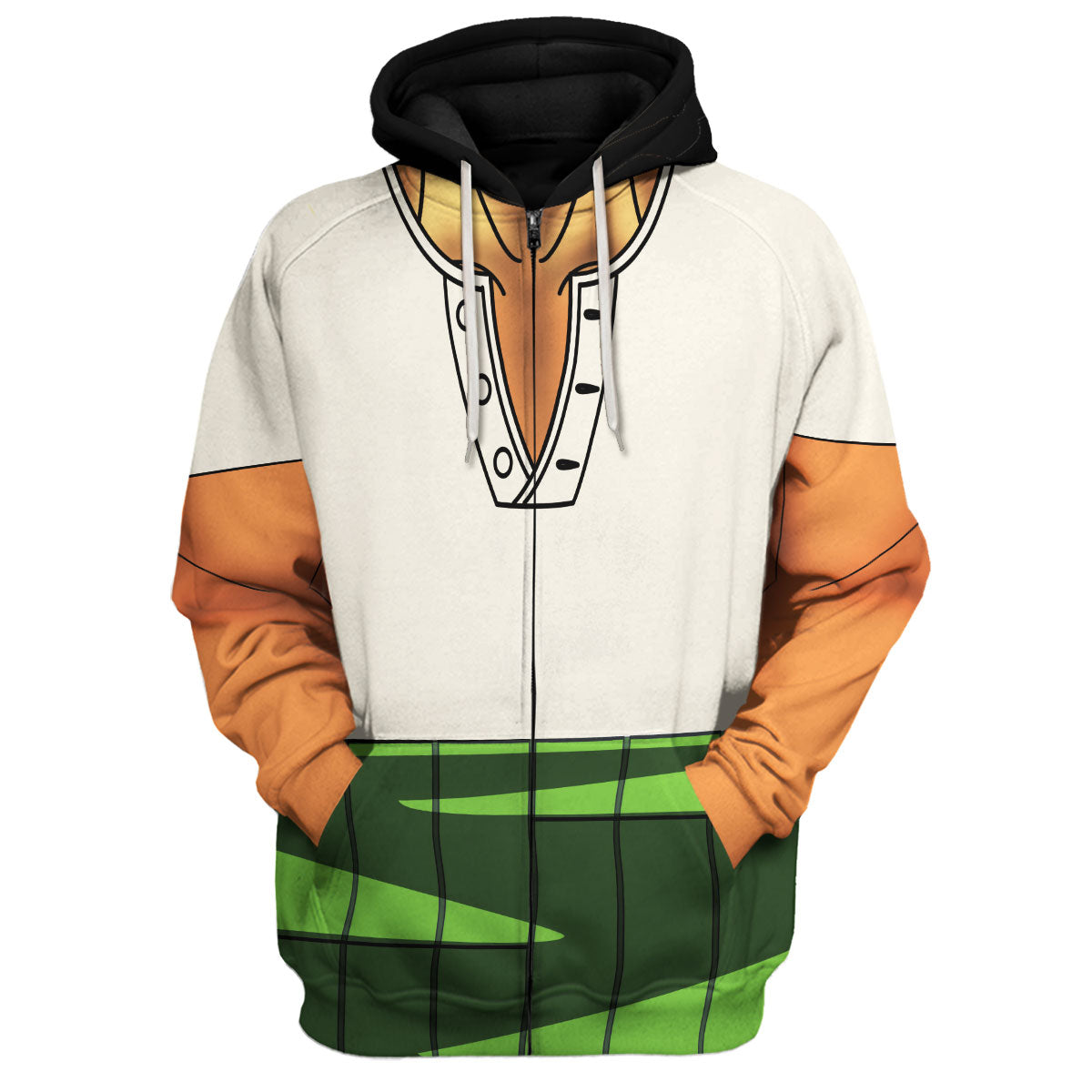 CustomsPig Roronoa Zoro Costumes Hoodie Sweatshirt T-shirt Tracksuit