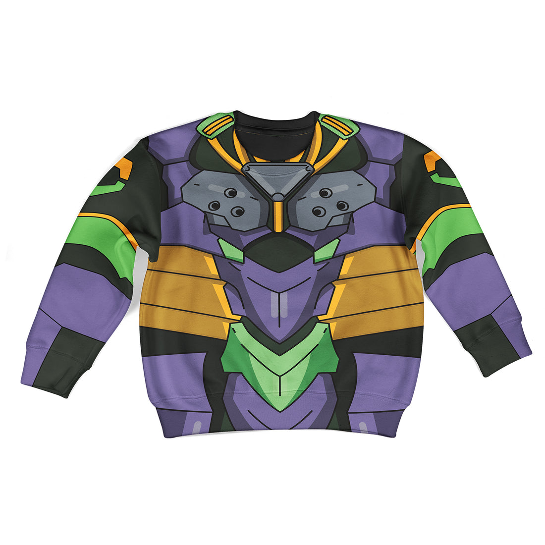 CustomsPig Neon Genesis Evangelion Robot Costumes Hoodie Sweatshirt T-shirt Kid Tops