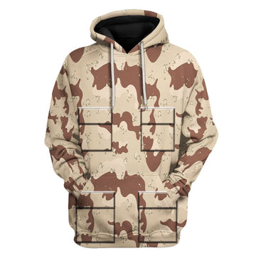The Gulf War Citadel Desert Uniform Hoodie / S Hp81