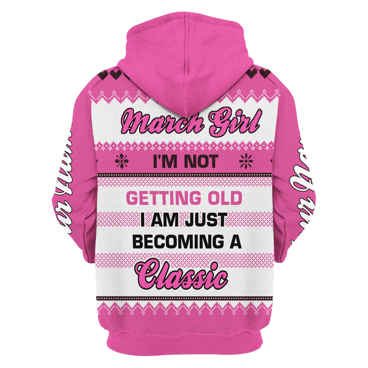 CustomsPig Personalized Tops March Girl All Over Printed