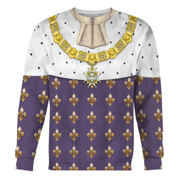 Louis XVI of France Fleece Long Sleeves