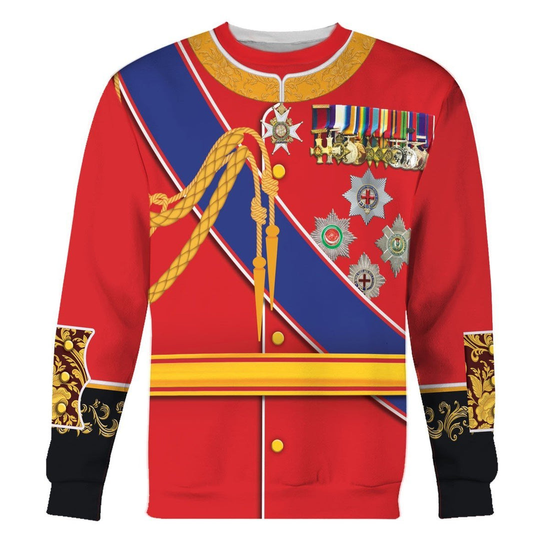 King Edward Vii Of The United Kingdom Fleece Hoodie / S Vn171