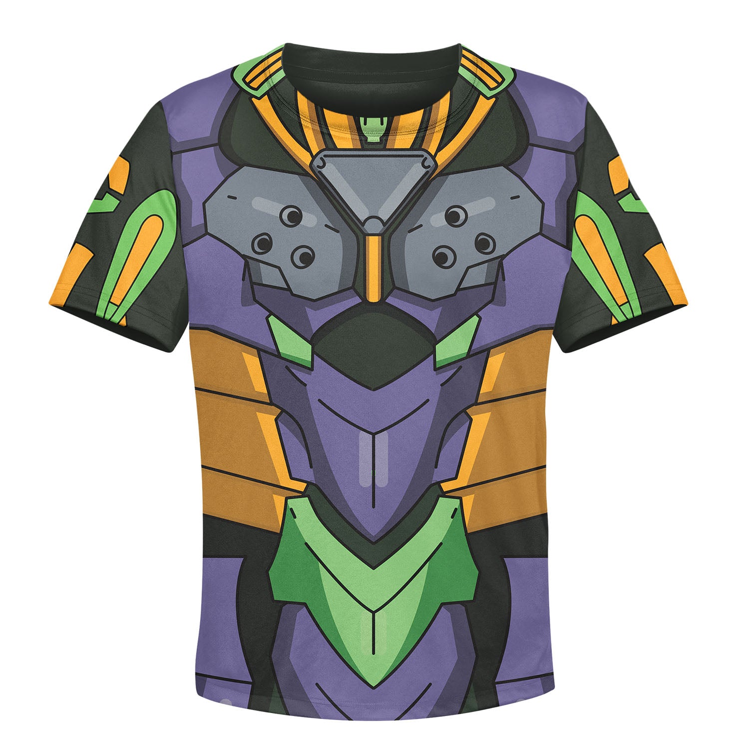 CustomsPig Neon Genesis Evangelion Robot Costumes Hoodie Sweatshirt T-shirt Kid Tops