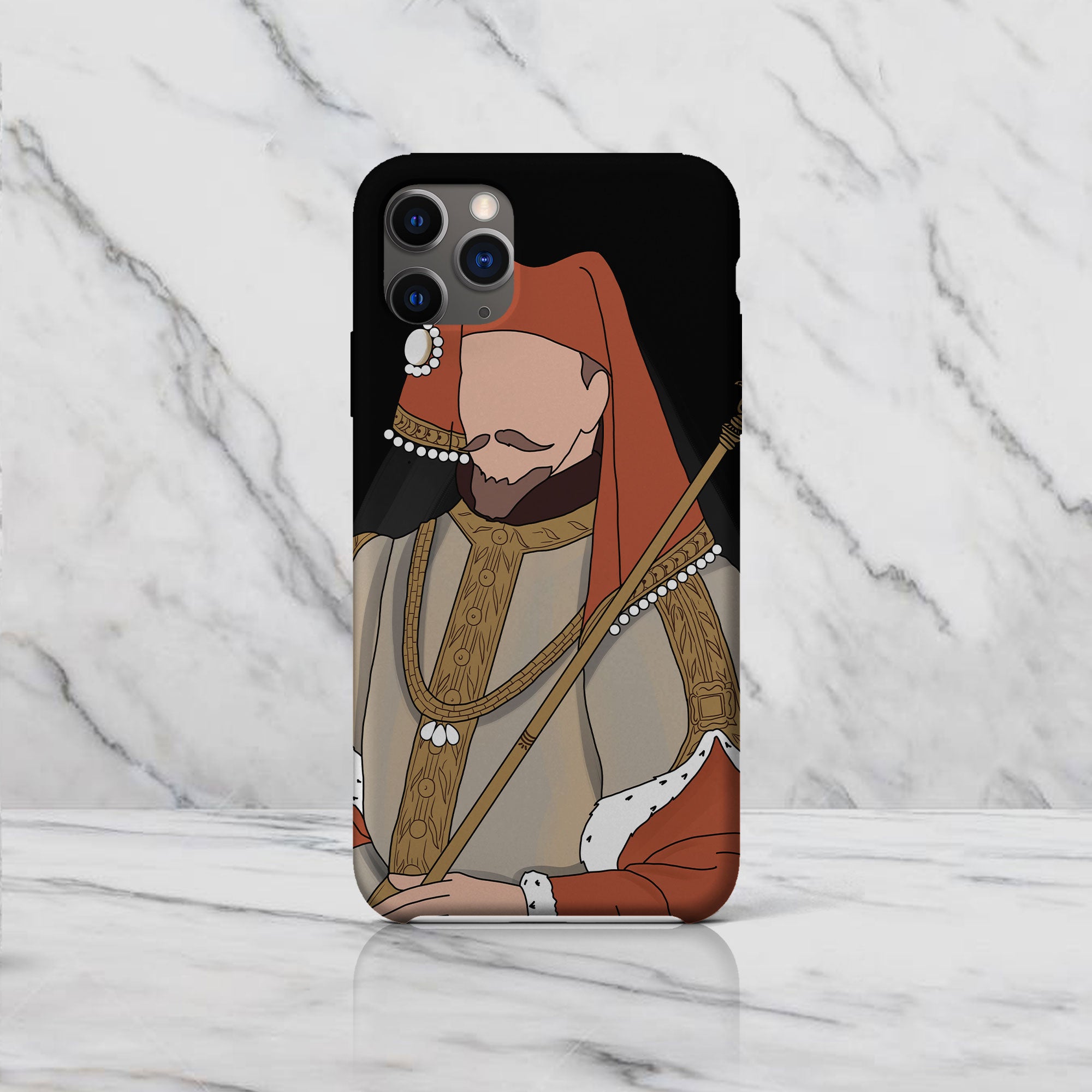 Henry V Of England - Drawing Phone Case