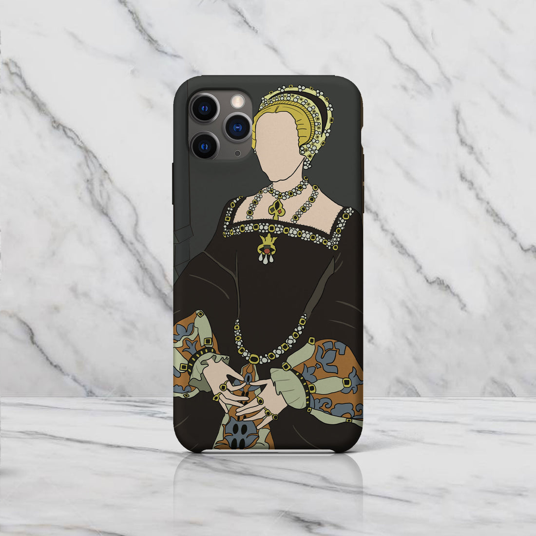 Katherine Parr - Drawing Phone Case