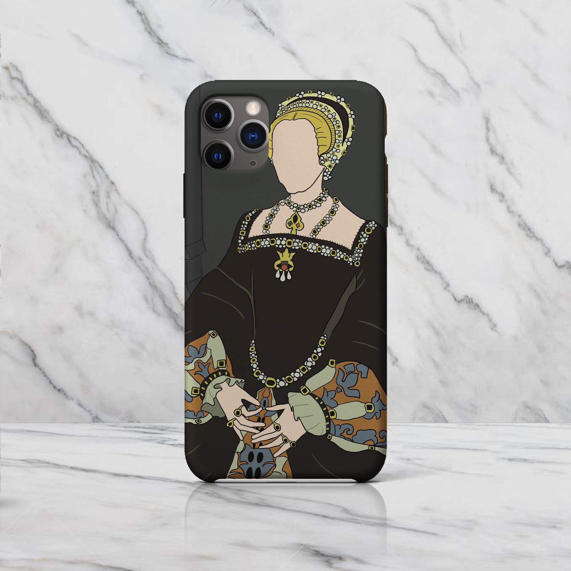 Katherine Parr - Drawing Phone Case