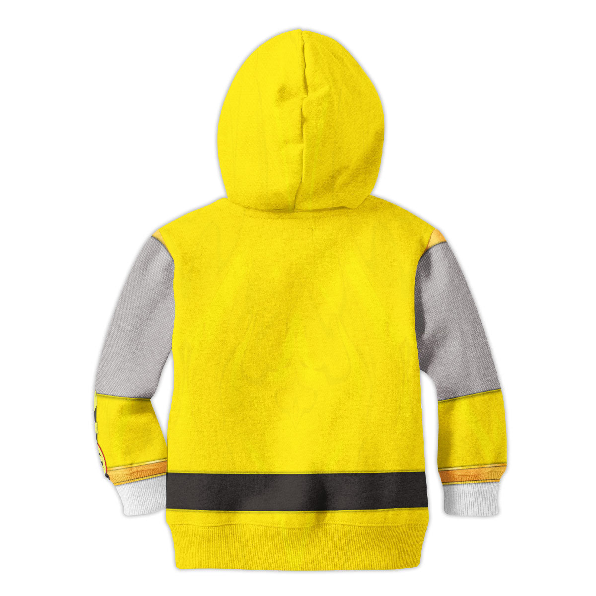 CustomsPig Power Rangers Power Rangers Ninja Storm Yellow Ranger Costumes Hoodie Sweatshirt T-shirt Kid Tops