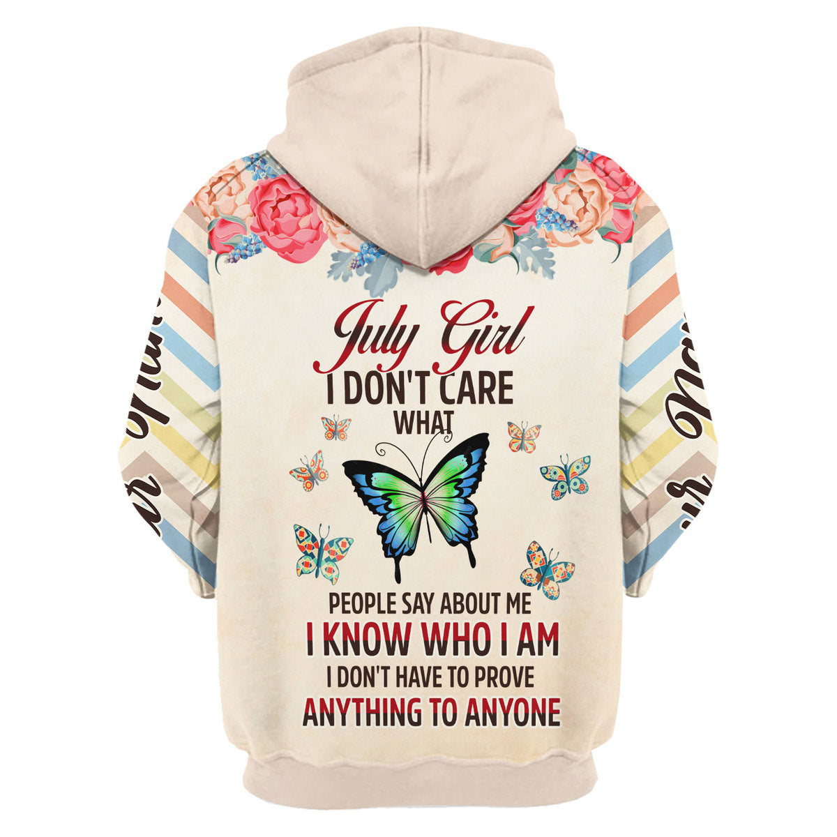 Personalized Tracksuit July Girl All Over Printed