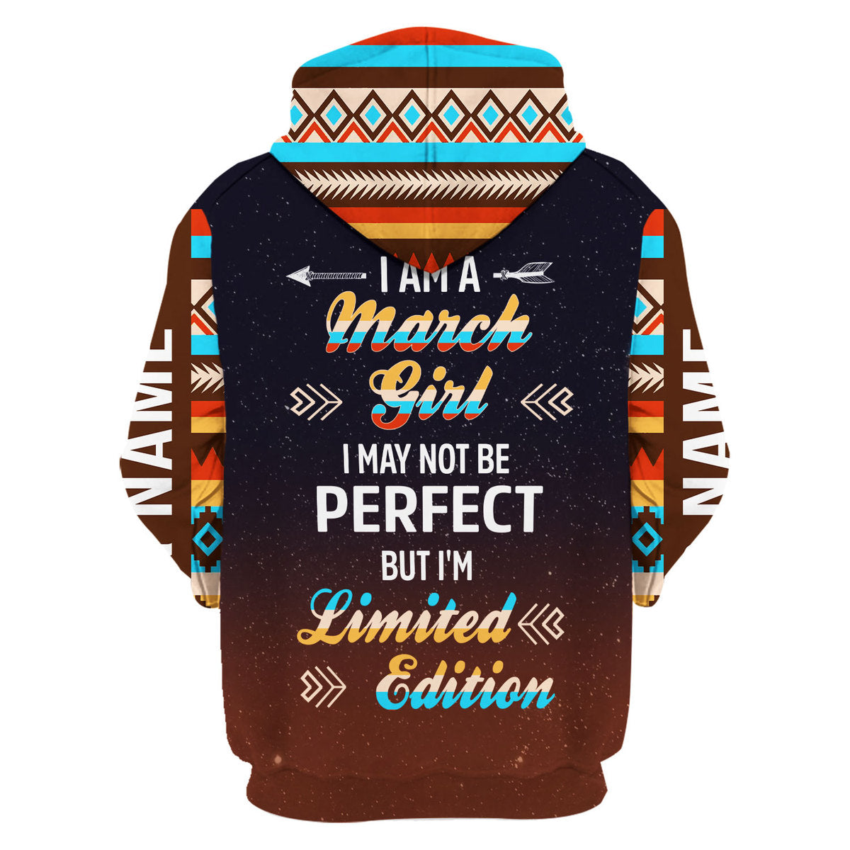 CustomsPig Personalized Tops March Girl All Over Printed