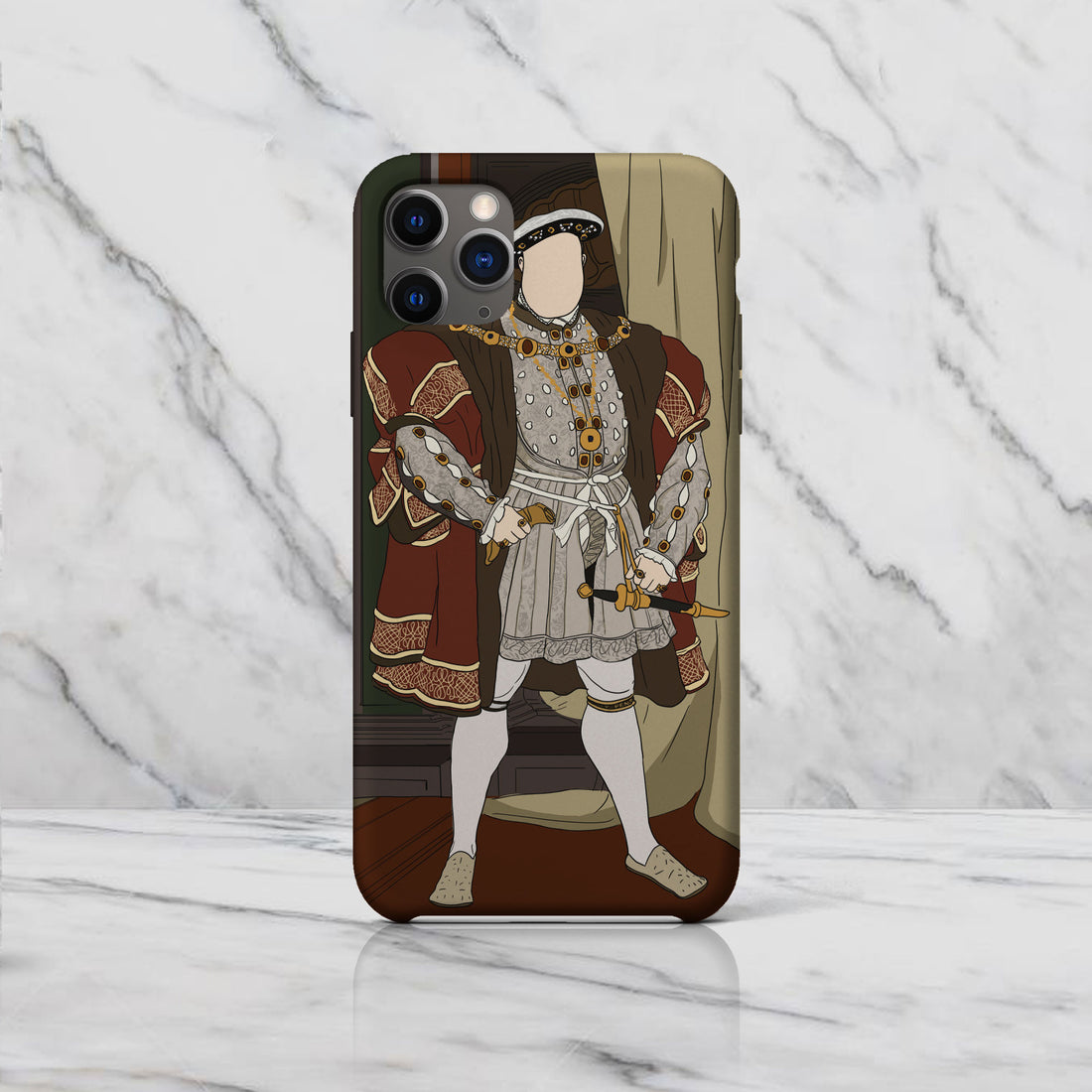 Henry VII Of England - Drawing Phone Case