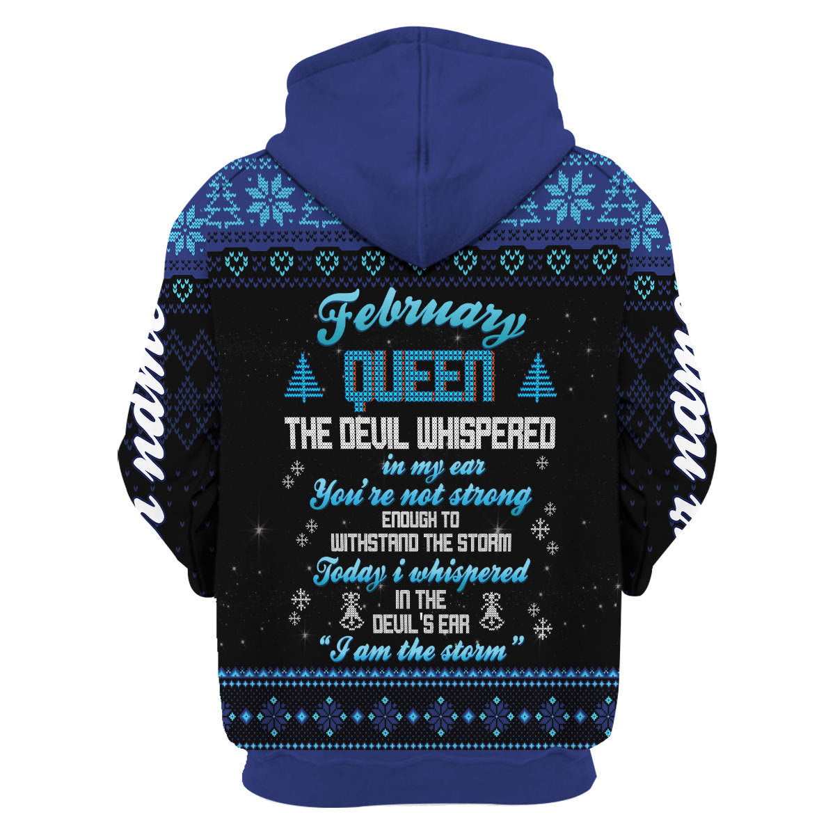 CustomsPig Personalized Tops February Girl I Am The Storm All Over Printed