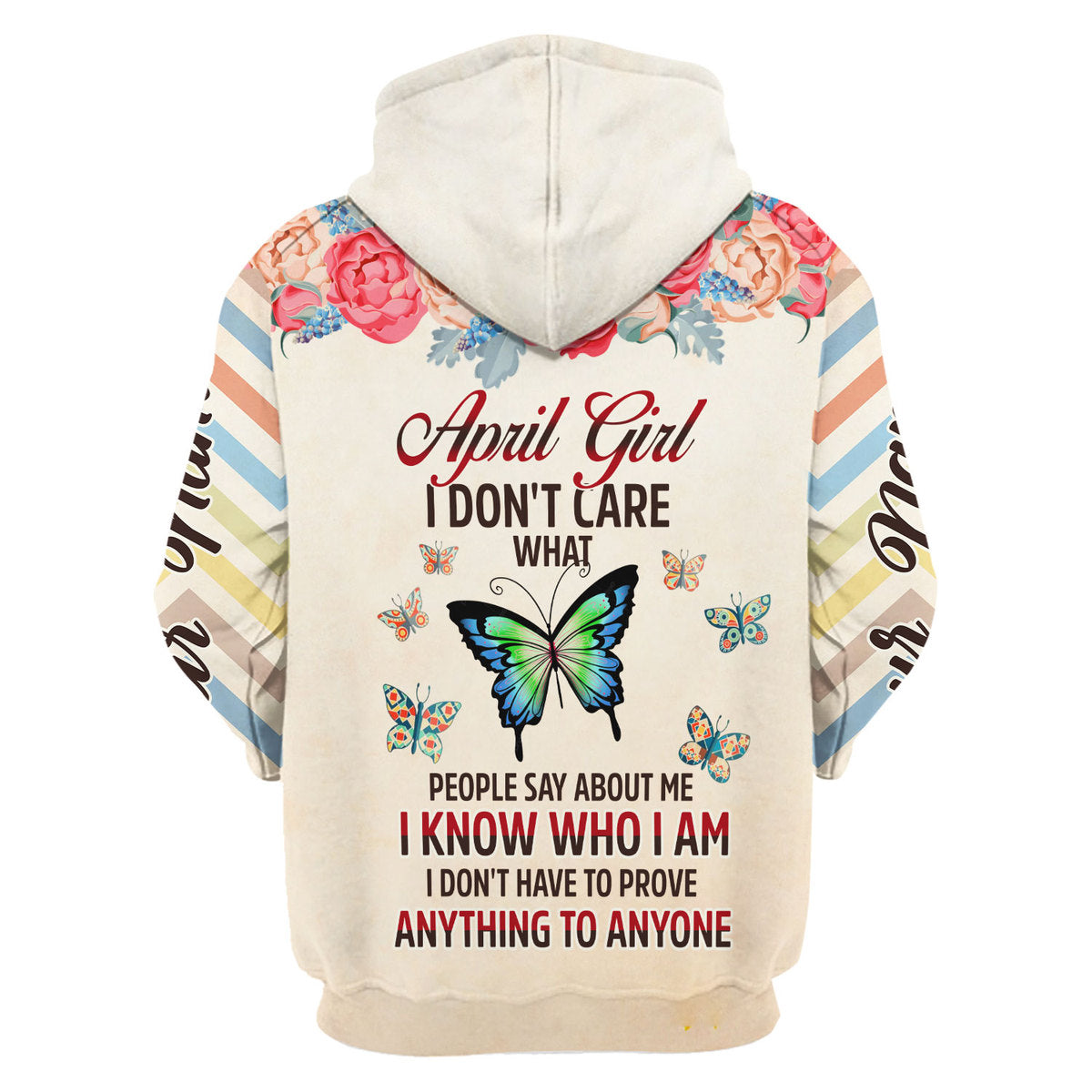 CustomsPig Personalized Tops April Girl All Over Printed