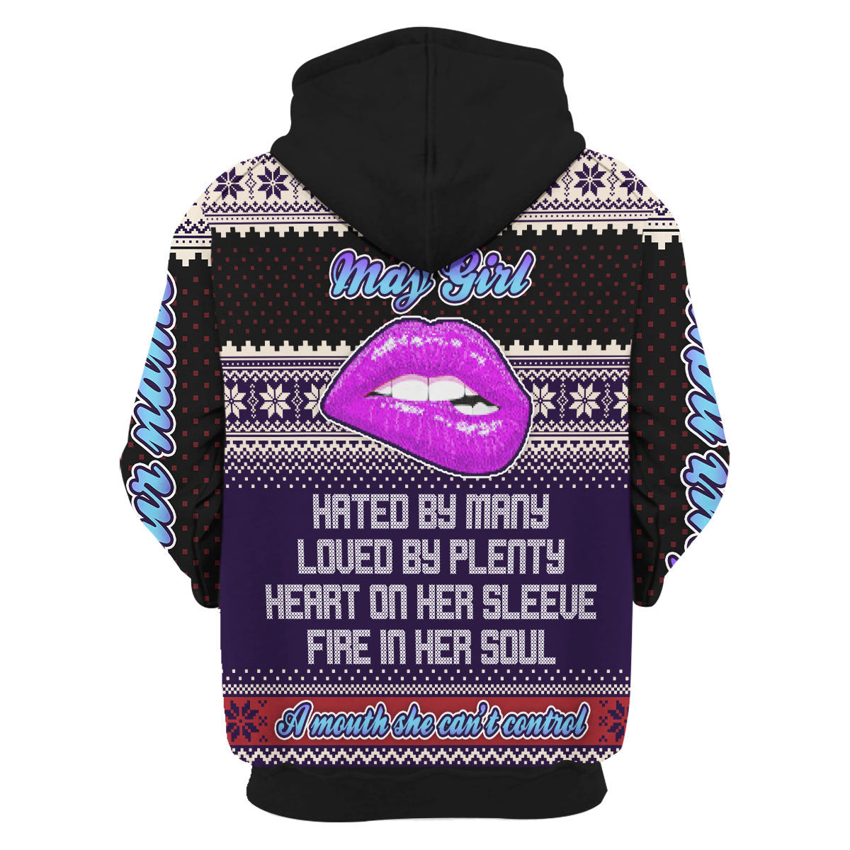 CustomsPig Personalized Tops A Queen Was Born In May All Over Printed