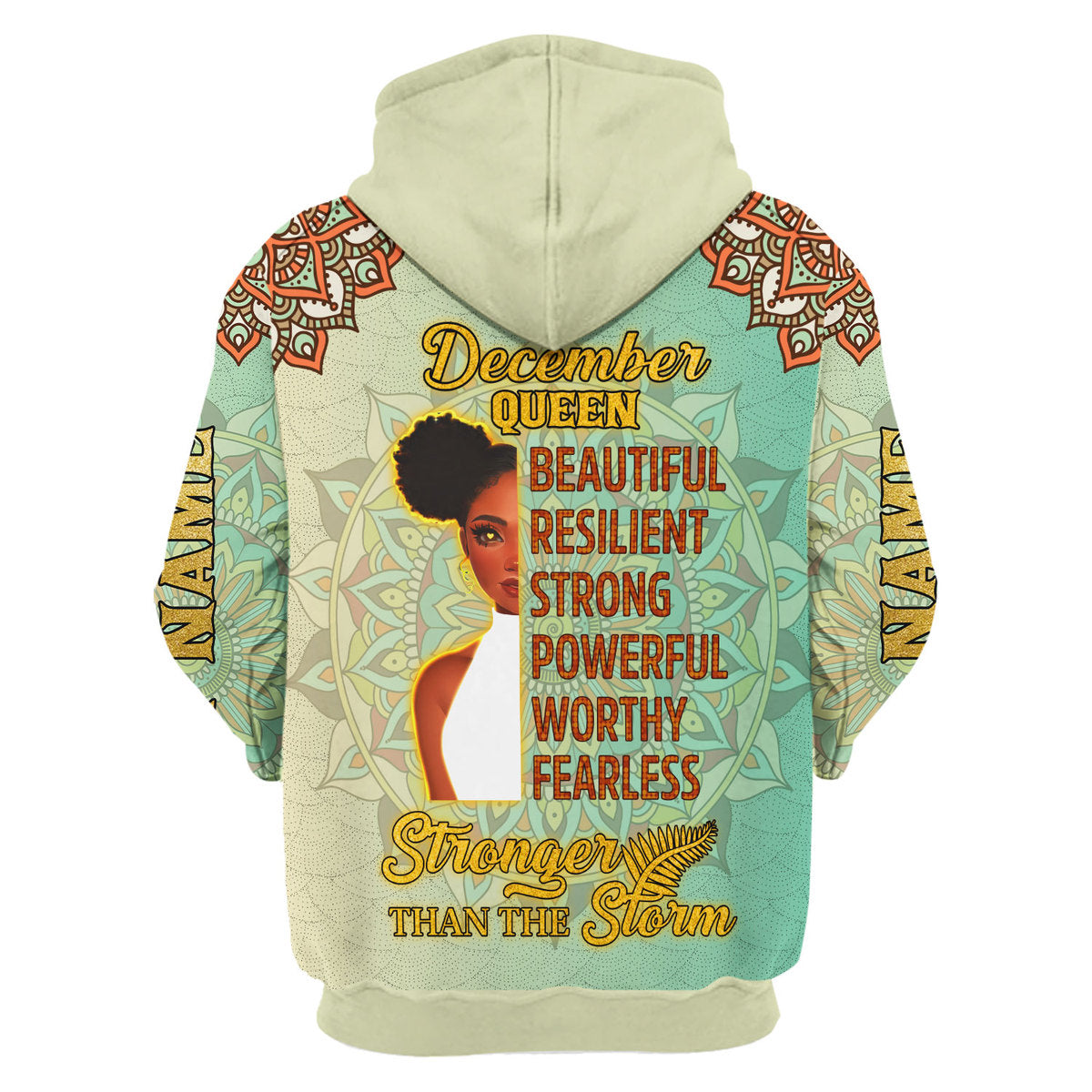 Customspig Personalized Tops December Girl All Over Printed