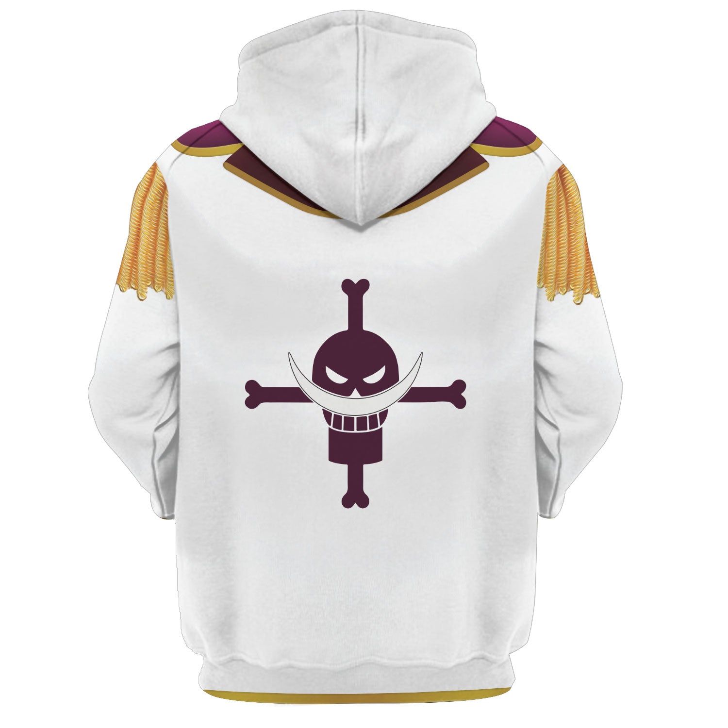 CustomsPig WhiteBeard Costumes Hoodie Sweatshirt T-shirt Tracksuit