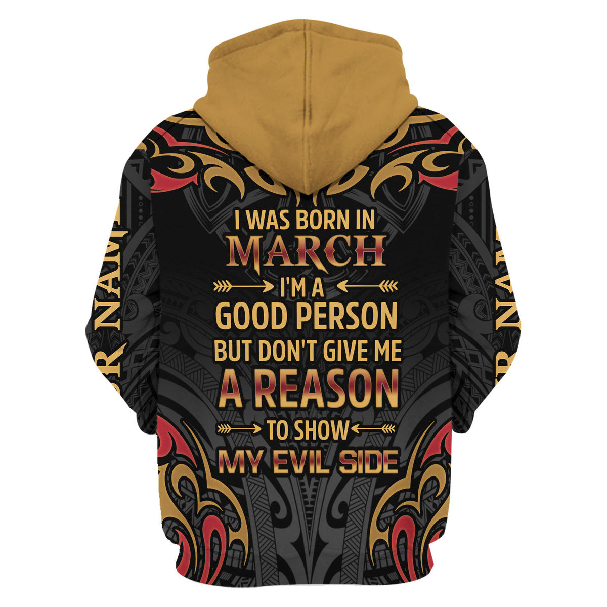 CustomsPig Personalized Tops March Guy All Over Printed