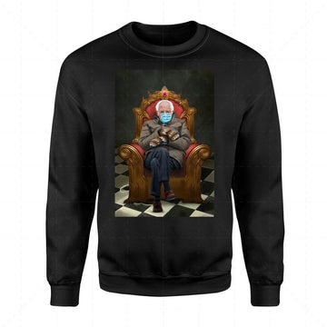 Bernie Meme 2D Sweatshirt
