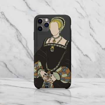 Katherine Parr - Drawing Phone Case