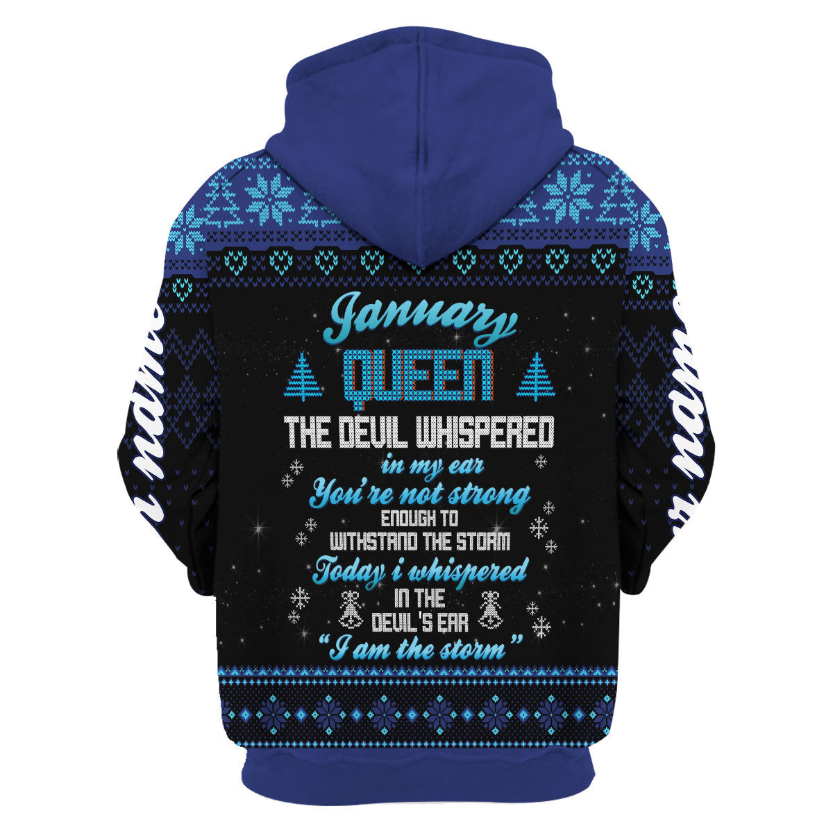 CustomsPig Personalized Tops January Girl I Am The Storm All Over Printed