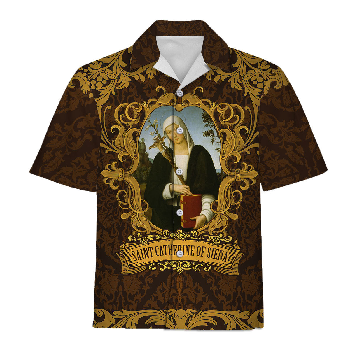 Tracksuit Tops Pullover Sweatshirt Saint Catherine Of Siena 3D Apparel