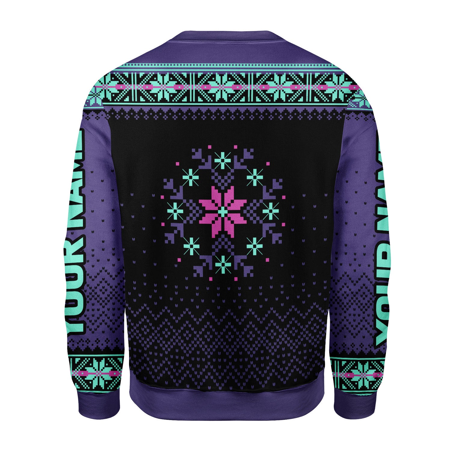 CustomsPig Personalized Ugly Sweater February Girl All Over Printed