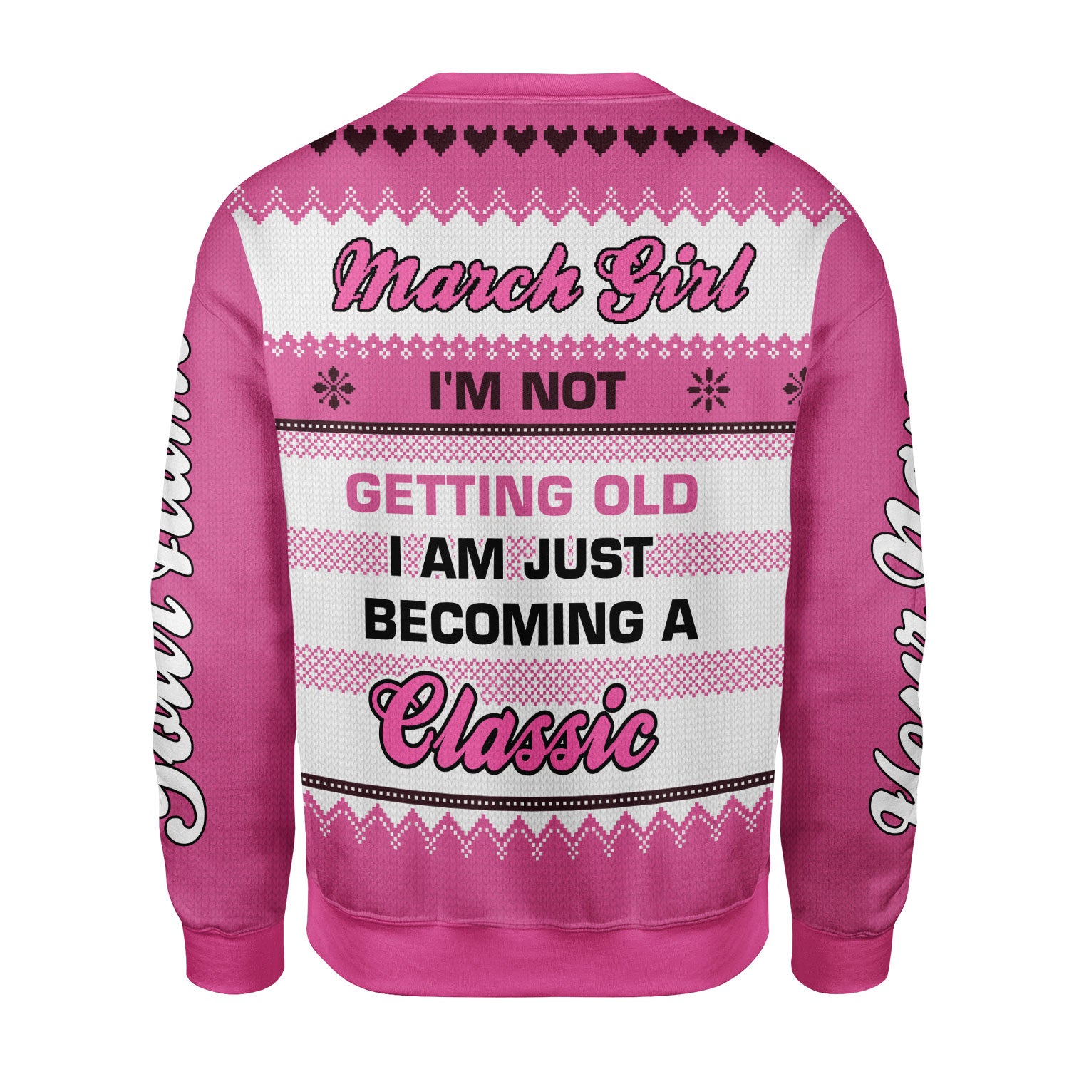 CustomsPig Personalized Tops March Girl All Over Printed